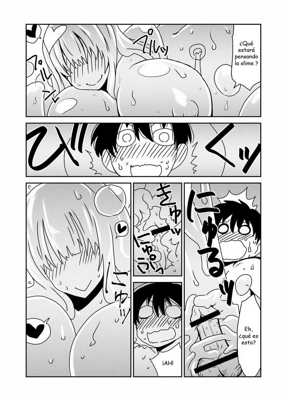 [Hroz] Kyodai na Slime-san no Naka de. | Inside of a Giant Slime [Spanish] [Zen] [Digital] - Page 7