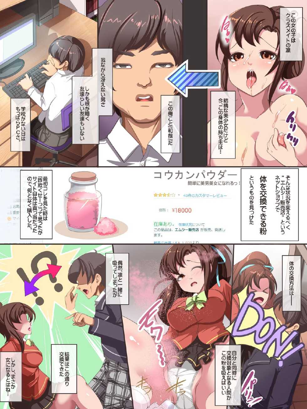 [MC Hanbaiten] Gnow Grave "Kogusuri~ Irekawari-~" - Page 3