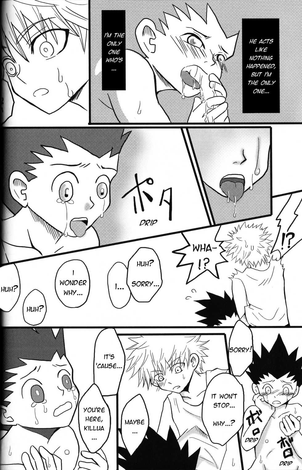 [At Mark (Various)] LOVE ME (Hunter x Hunter) [English] [HXH-Doujinshilivejournal] - Page 40