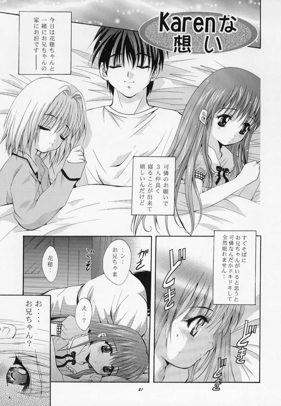 (C63) [Studio BIG-X (Arino Hiroshi)] Mousou Mini-Theater 10 (Sister Princess) - Page 21