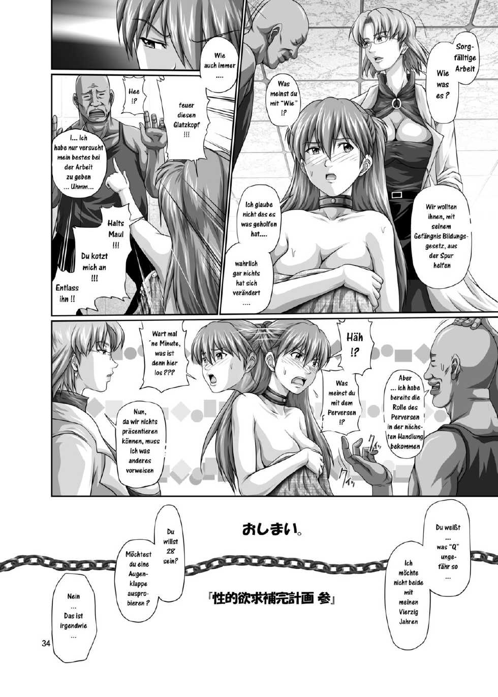 [Daiznosusume (Toyama Teiji)] Seiteki Yokkyuu Hokan Keikaku San (Neon Genesis Evangelion) [German] [Digital] - Page 33