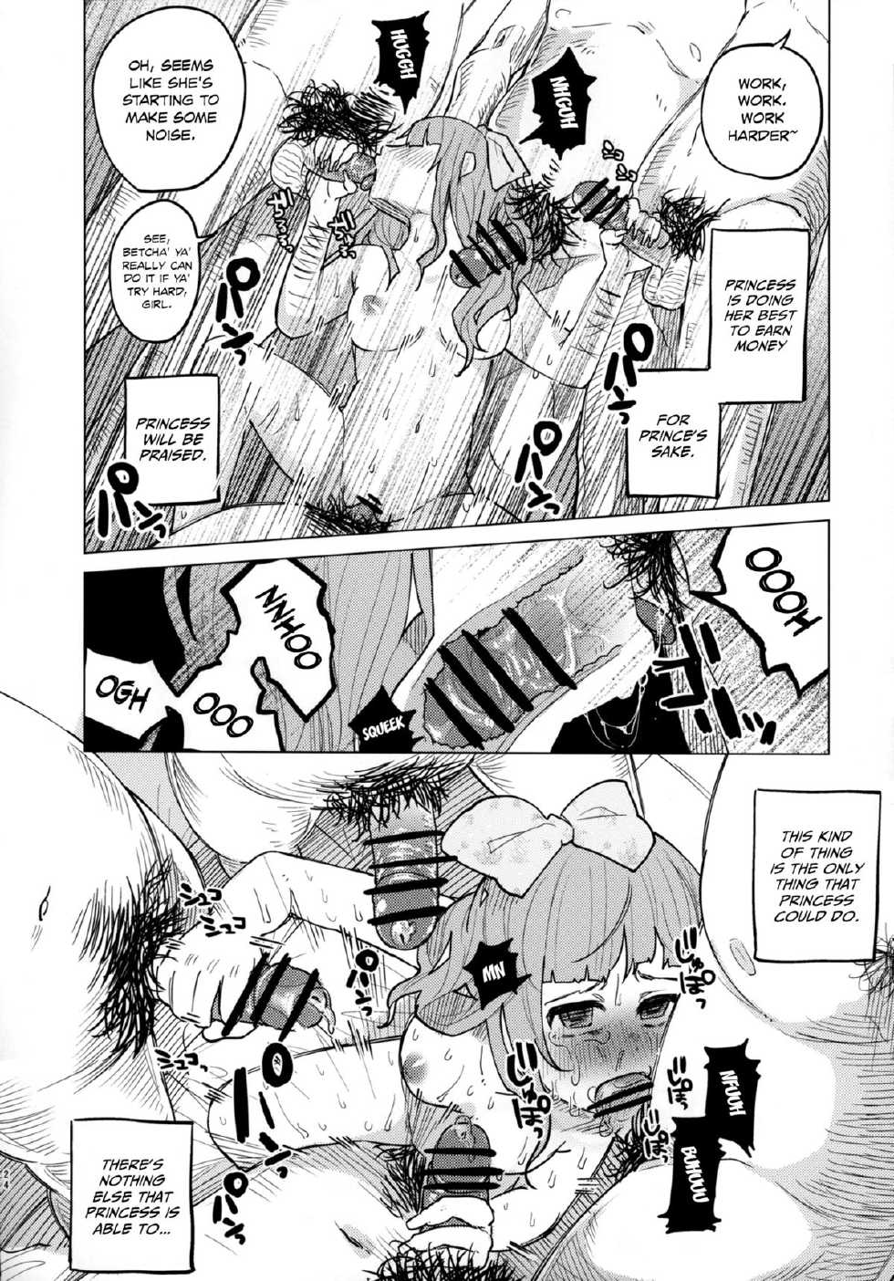 (COMITIA111) [Chemical Janky (Shiruka Bakaudon)] Menhera Hosukyou Bokobokorin! | Beating Up a Mental Host Club Frequenter Chick! [English] - Page 24
