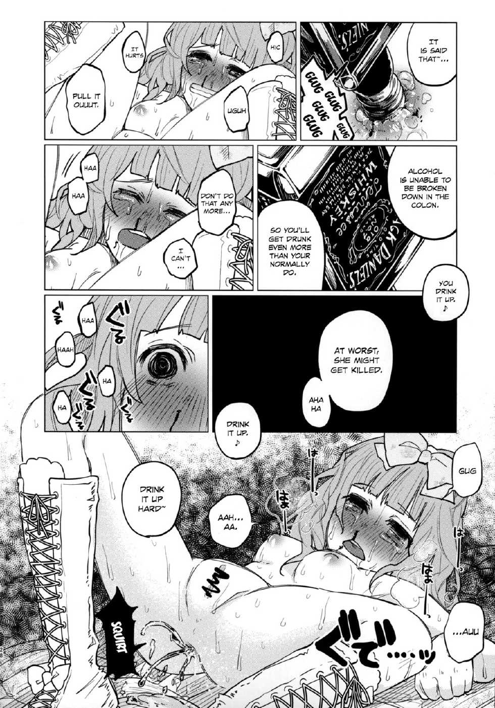 (COMITIA111) [Chemical Janky (Shiruka Bakaudon)] Menhera Hosukyou Bokobokorin! | Beating Up a Mental Host Club Frequenter Chick! [English] - Page 28