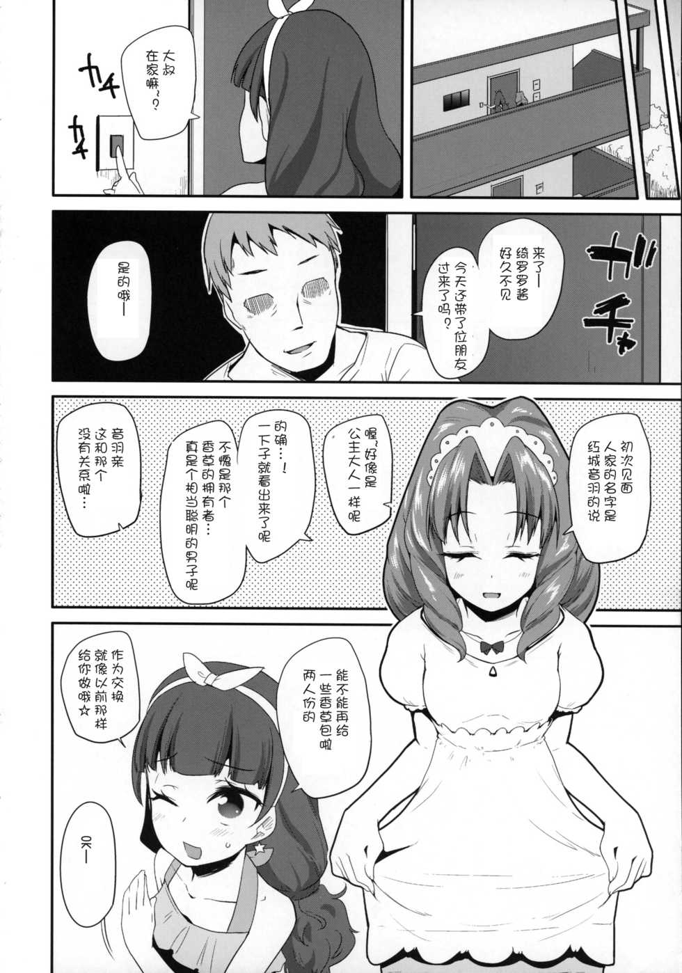 (C88) [condiment moderately (Maeshima Ryo)] Princess of darkness (Go! Princess PreCure) [Chinese] [狼娘汉化] - Page 7
