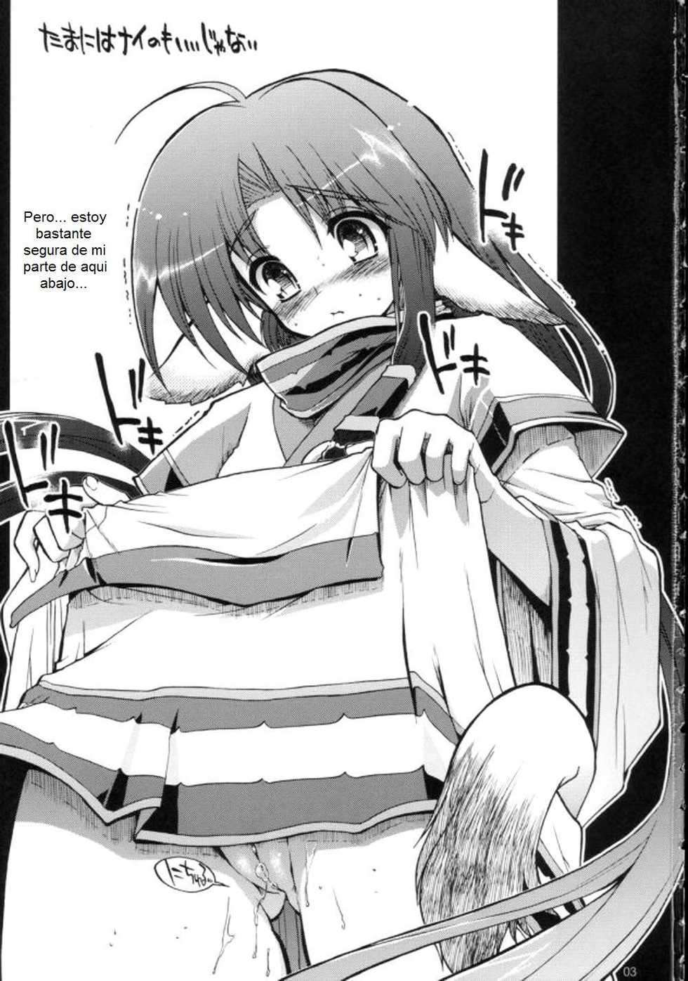 (C70) [Matsumoto Drill Kenkyuujo (Naganoon)] Tamani wa nai no mo ii janai (Utawarerumono) [Spanish] [Biblioteca Hentai] - Page 2
