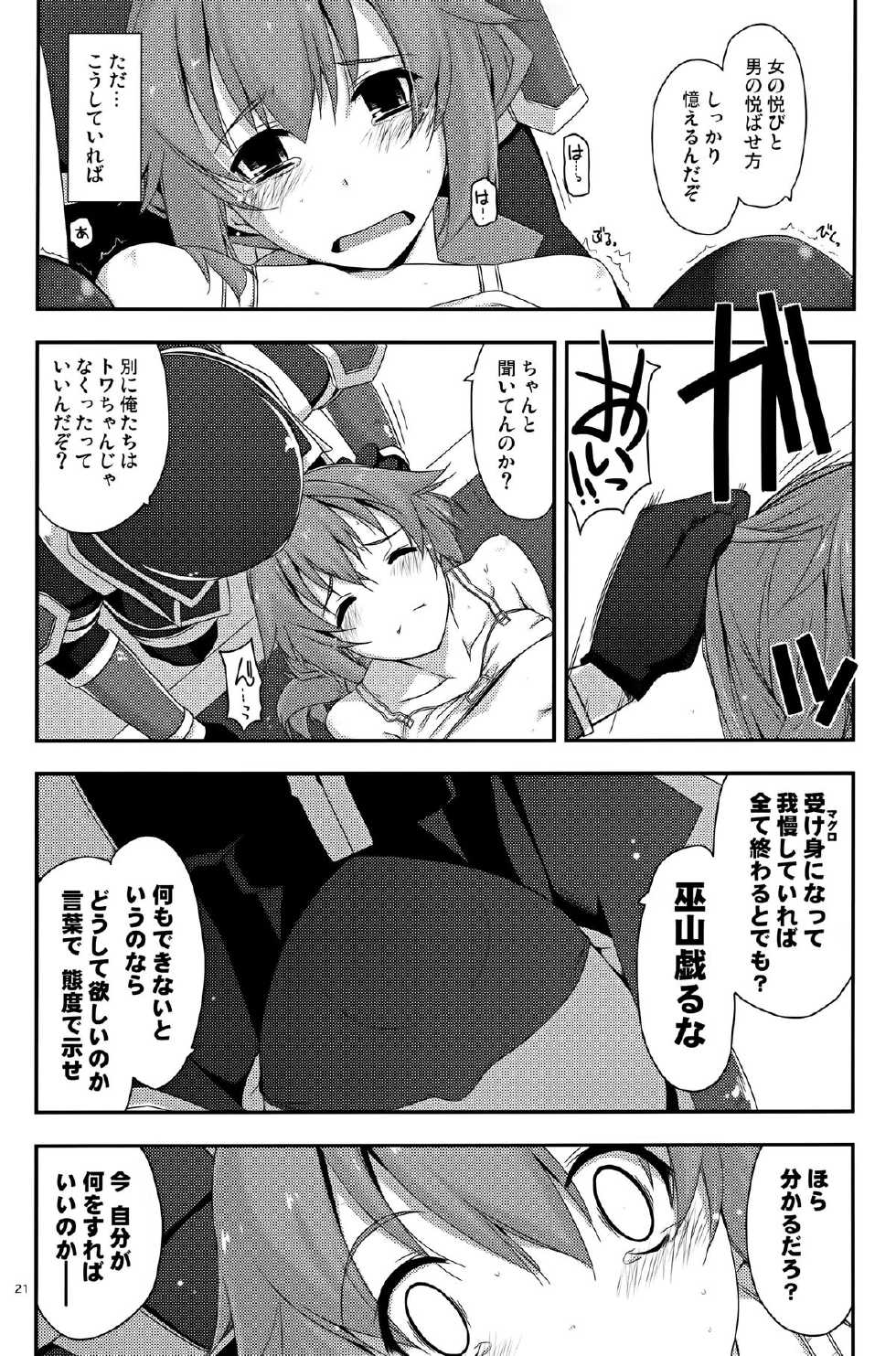(C88) [Angyadow (Shikei)] Towa Ijiri (The Legend of Heroes: Sen no Kiseki) - Page 21