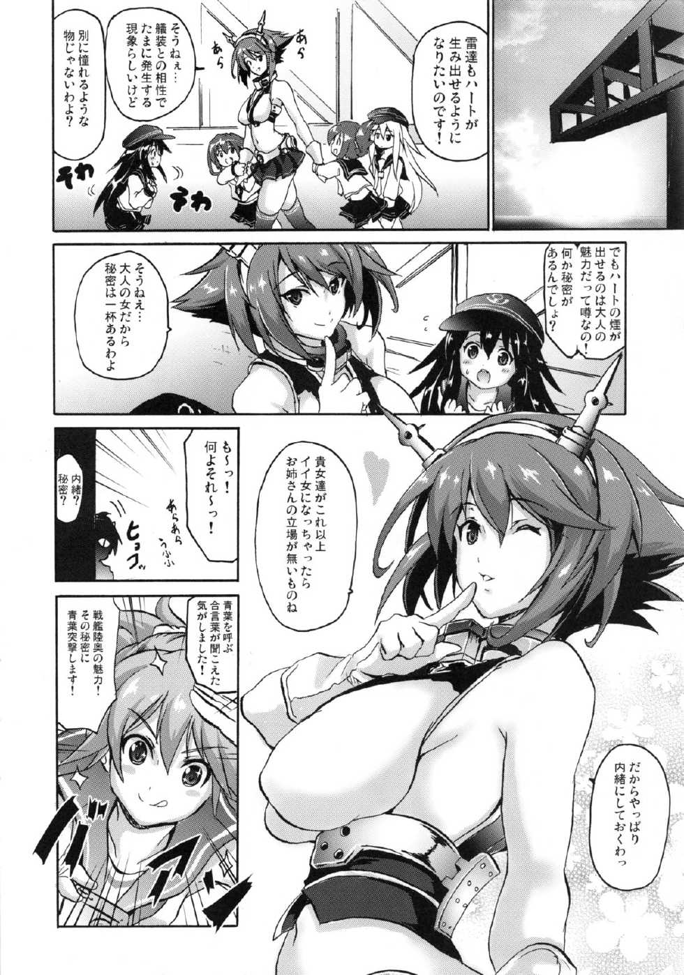 (COMIC1☆8) [FULLMETAL MADNESS (Asahi)] Kaki Genkin (Kantai Collection -KanColle-) - Page 3