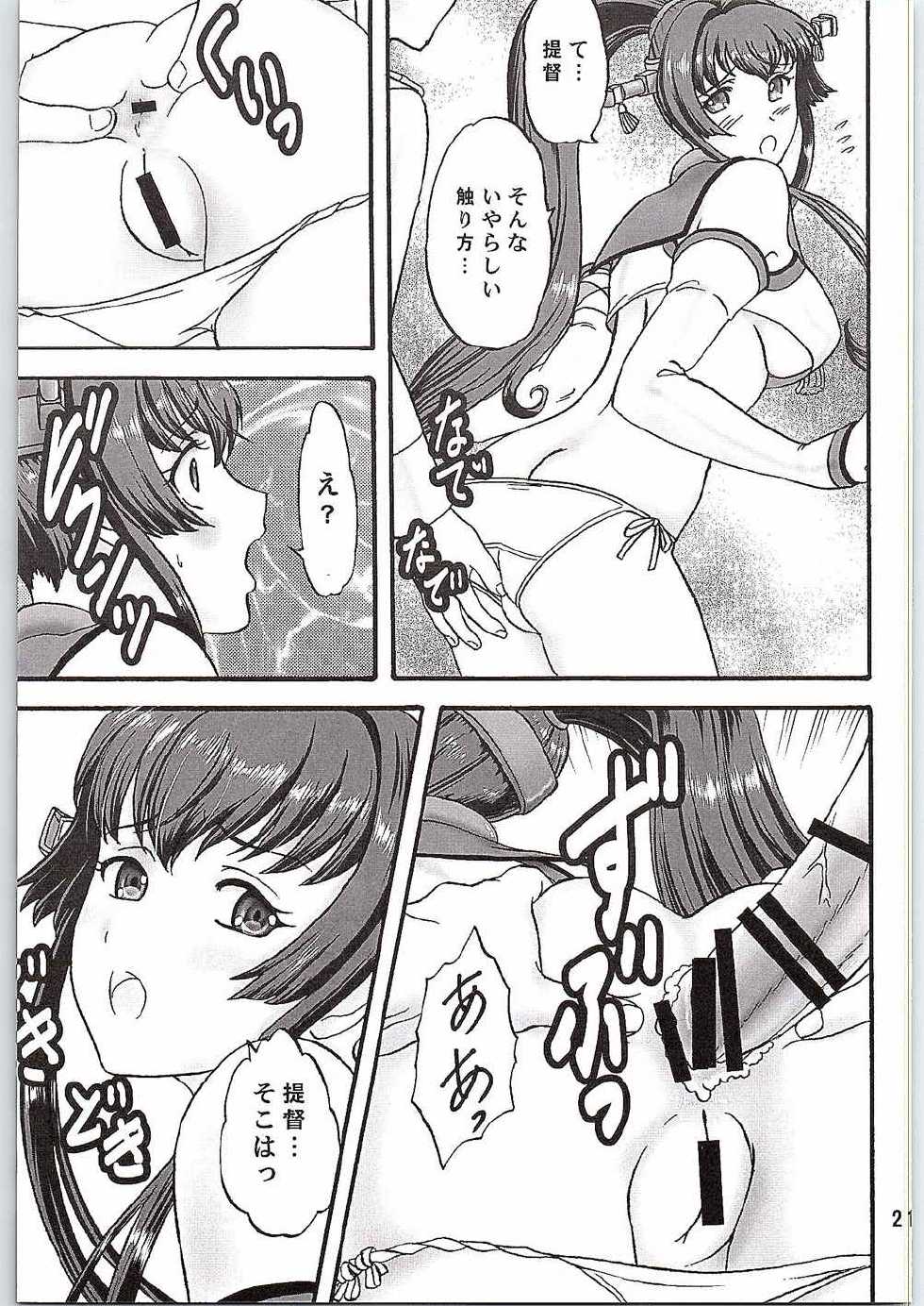 (C88) [Chandora, LUNCH BOX (Aimirucha, Makunouchi Isami)] Yasen Shinai no? (Kantai Collection -KanColle-) - Page 20