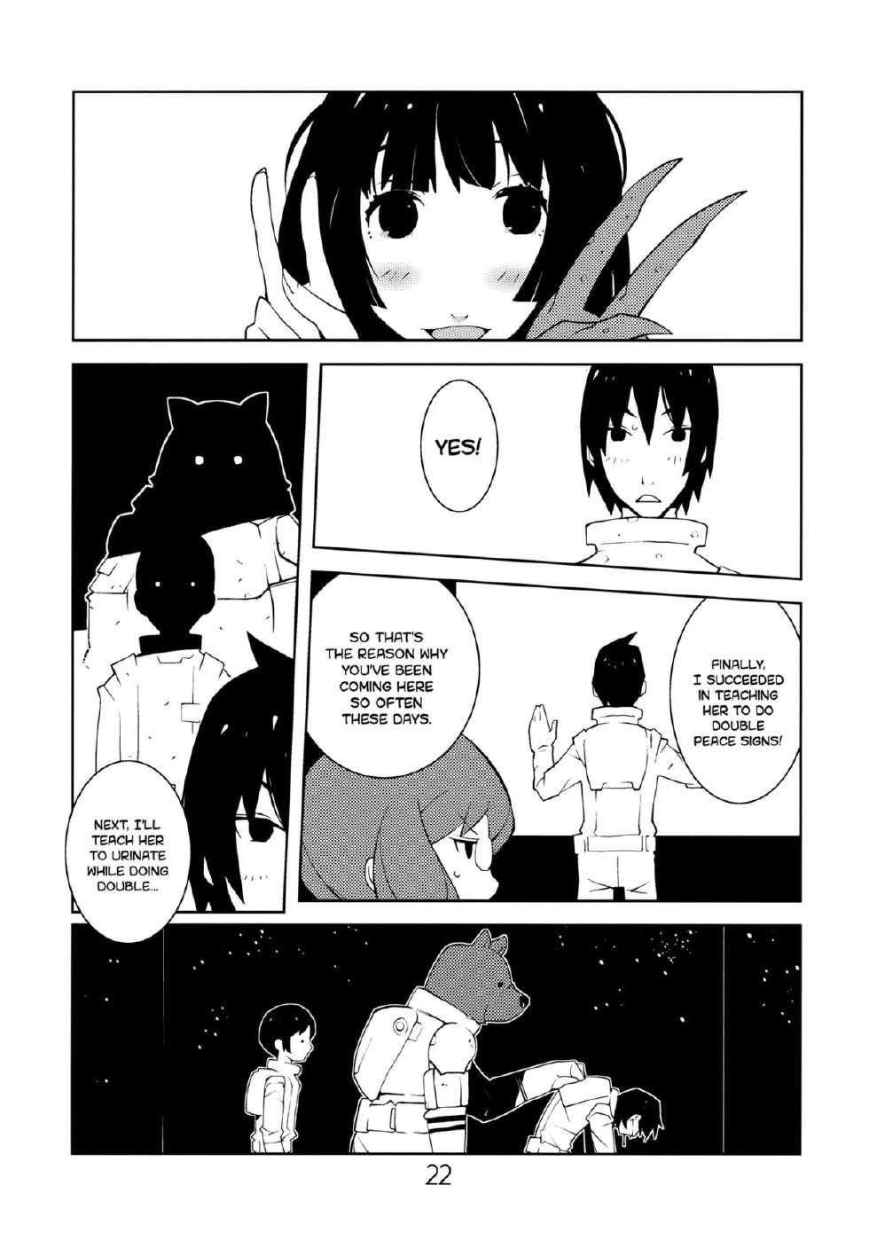(C80) [Kiheitai (Dowman Sayman)] Valkyrie of Sidonia (Knights of Sidonia) [English] {Habanero Scans} - Page 21