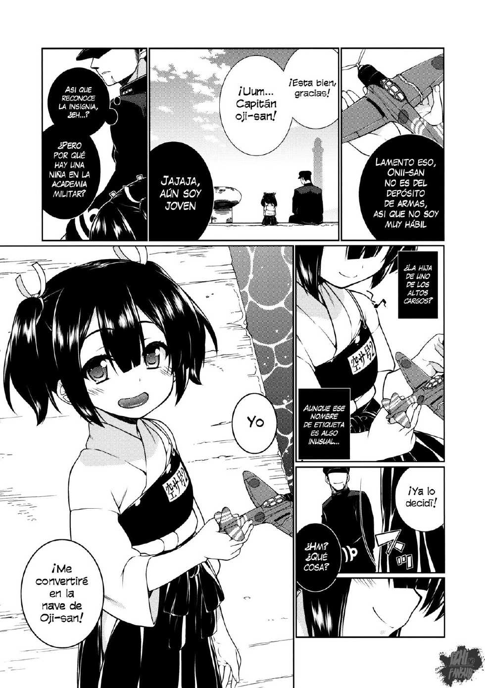 (C86) [TUKIBUTO (Hyouju Issei)] Hoho no Usubeni Asenu Aida ni (Kantai Collection -KanColle-) [Spanish] [InF] - Page 24