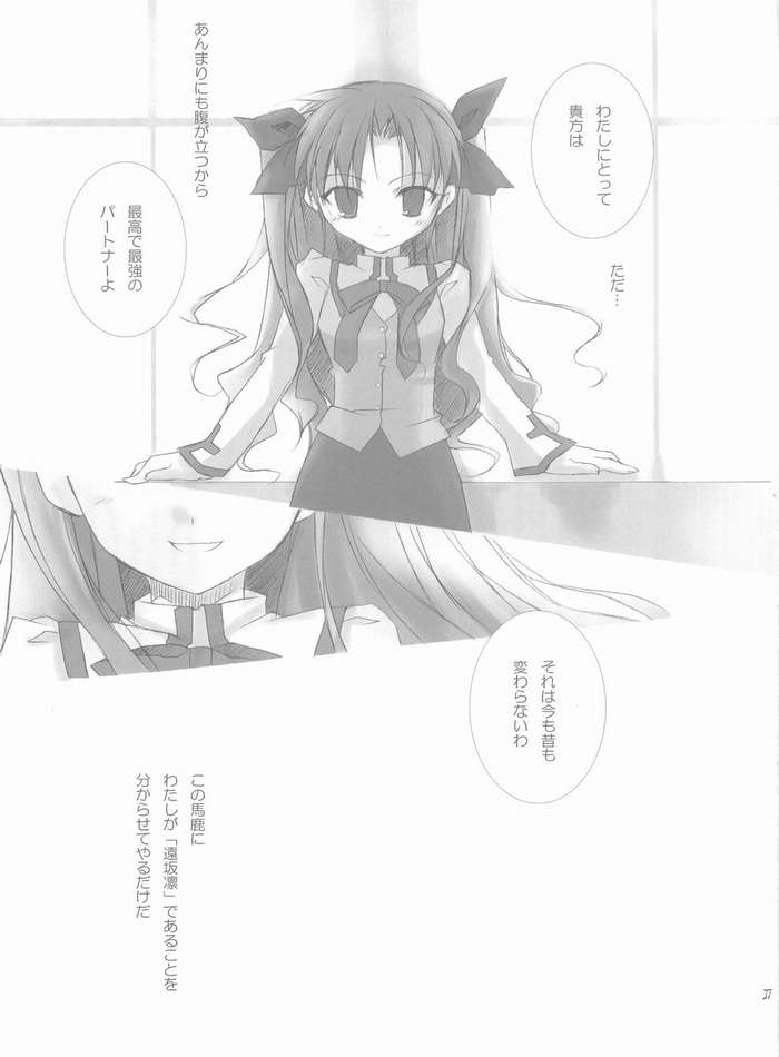 (C66) [Tekitou Kaijuu, Hyoujou Oukoku (Aoi Rio, Minaduki Haruka)] seducer (Fate/stay night) - Page 34