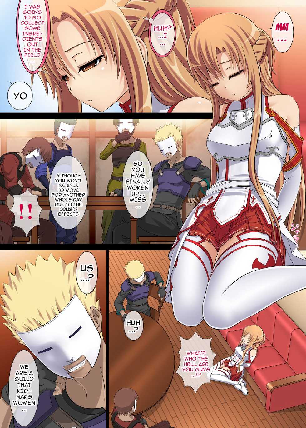 [Carrot Works (Hairaito)] Zettai ni Kusshimasen!! (Sword Art Online) [English] {doujin-moe.us} [Digital] - Page 3