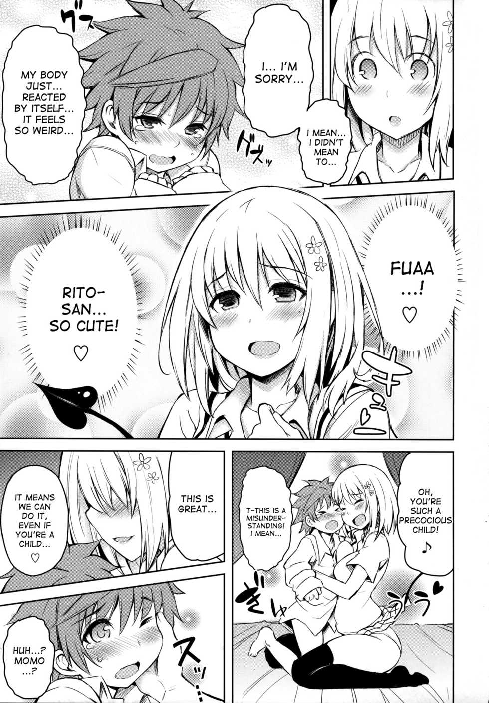 (COMIC1☆9) [PTD (Tatsuichi Monji)] PTD-ERO1 (To LOVE-Ru) [English] [desudesu] - Page 8