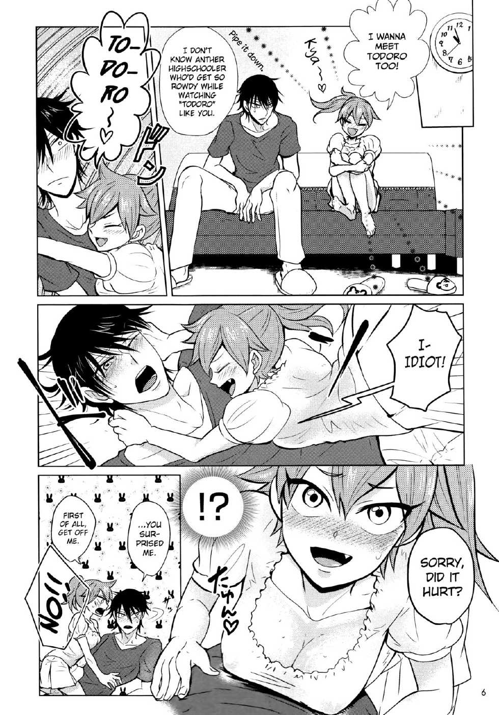 (SUPER24) [Sekichou (Yuzuki Suzu)] Boy meets OPI (Yowamushi Pedal) [English] [biribiri] - Page 6