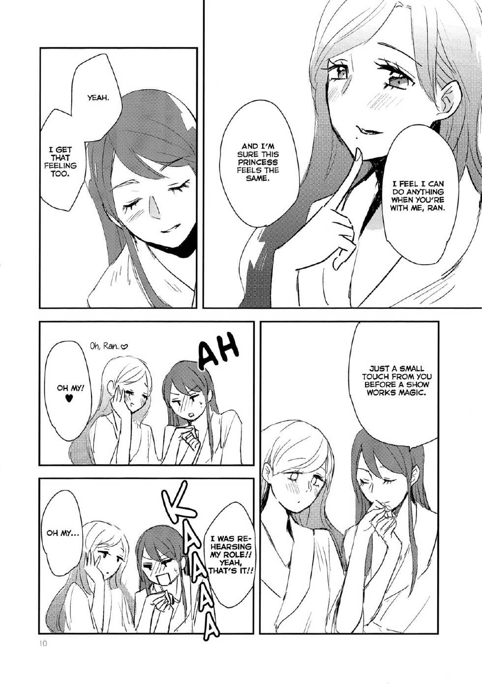 (Geinoujin wa Card ga Inochi! 6) [TETRA (Amano Shuninta)] Kirei Kawaii Kakkoii | Charming Cute Cool (Aikatsu!) [English] [Lazy Lily] - Page 12