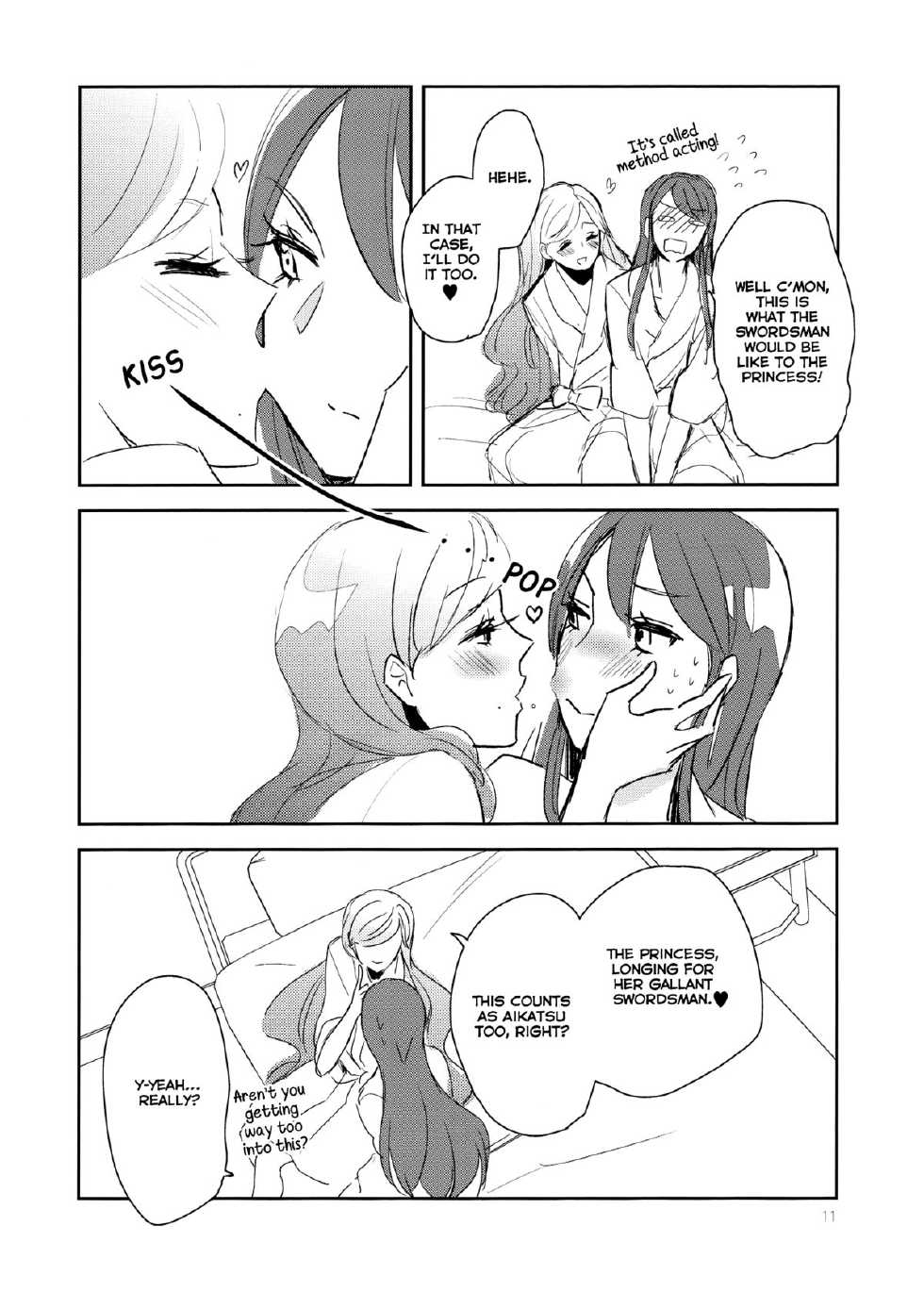 (Geinoujin wa Card ga Inochi! 6) [TETRA (Amano Shuninta)] Kirei Kawaii Kakkoii | Charming Cute Cool (Aikatsu!) [English] [Lazy Lily] - Page 13