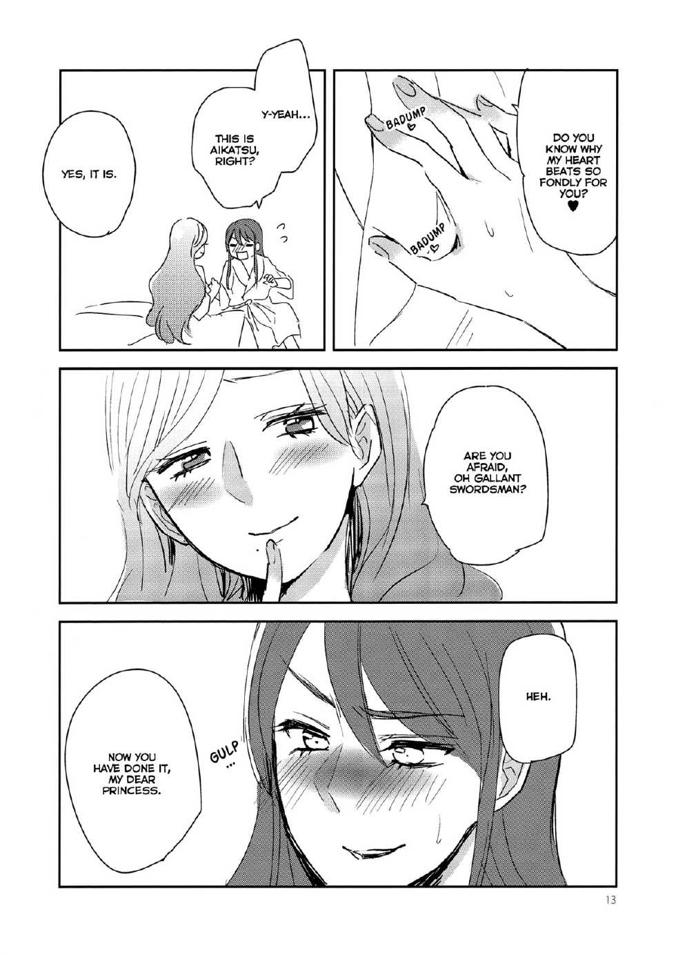 (Geinoujin wa Card ga Inochi! 6) [TETRA (Amano Shuninta)] Kirei Kawaii Kakkoii | Charming Cute Cool (Aikatsu!) [English] [Lazy Lily] - Page 15