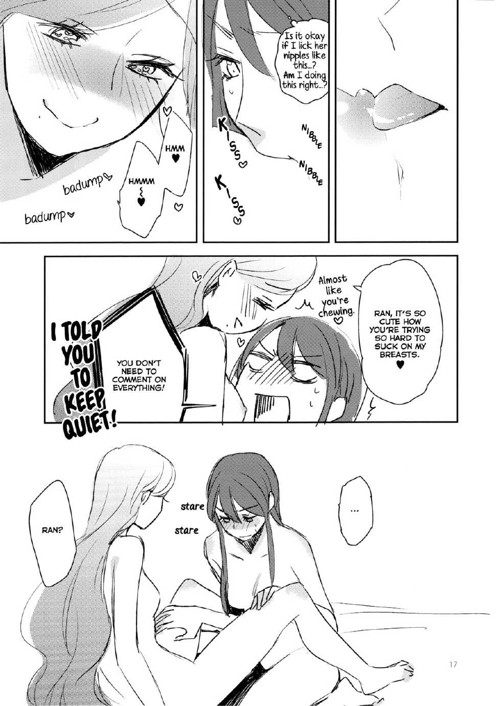 (Geinoujin wa Card ga Inochi! 6) [TETRA (Amano Shuninta)] Kirei Kawaii Kakkoii | Charming Cute Cool (Aikatsu!) [English] [Lazy Lily] - Page 19