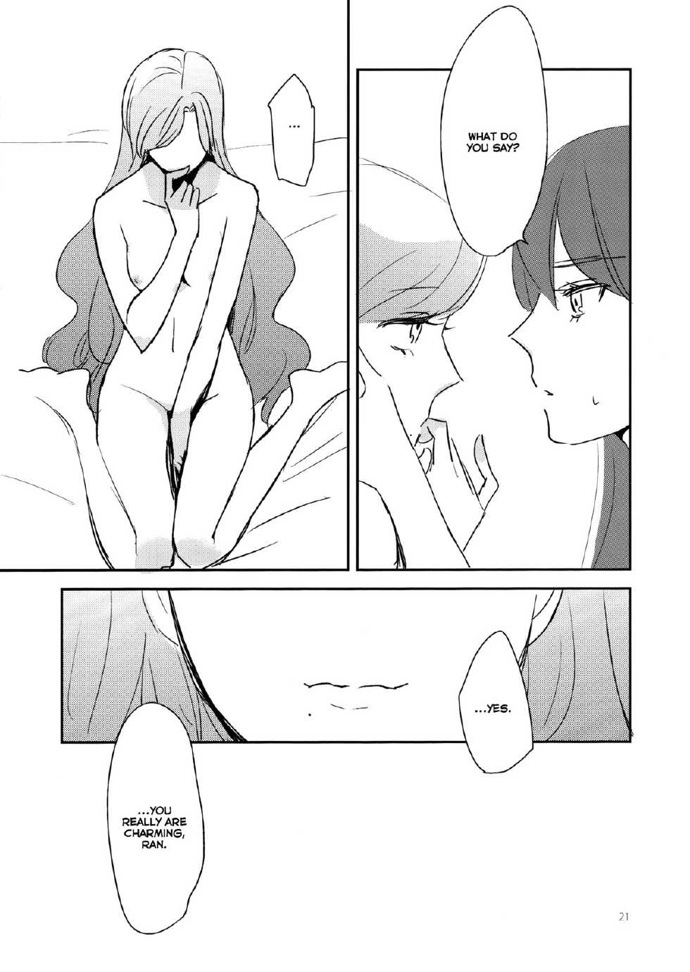 (Geinoujin wa Card ga Inochi! 6) [TETRA (Amano Shuninta)] Kirei Kawaii Kakkoii | Charming Cute Cool (Aikatsu!) [English] [Lazy Lily] - Page 23