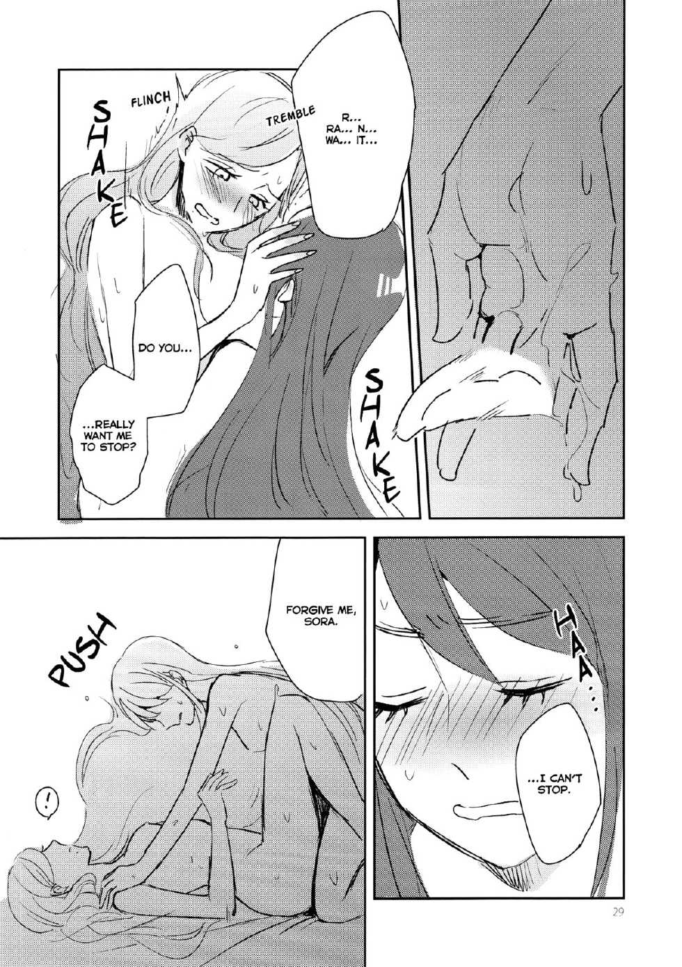 (Geinoujin wa Card ga Inochi! 6) [TETRA (Amano Shuninta)] Kirei Kawaii Kakkoii | Charming Cute Cool (Aikatsu!) [English] [Lazy Lily] - Page 31