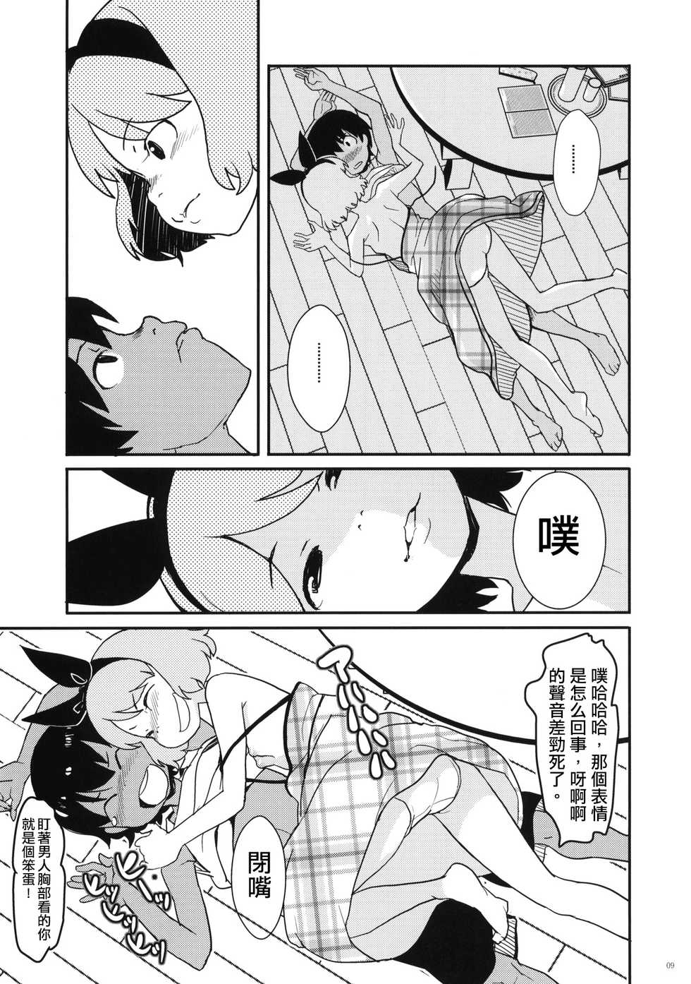 (C80) [COUNTER-CENSORSHIP (Ookami Uo)] Natsuyasumi no Shukudai [Chinese] [CMD.EXE] - Page 8