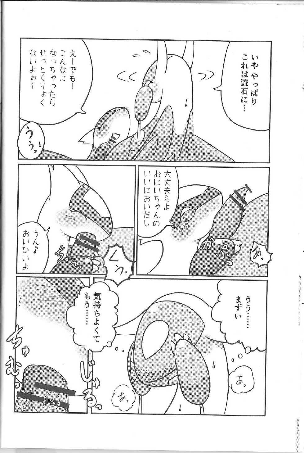 (C87) [Kajigurumi (Kajiura)] Fushigina Okurimono (Pokémon) - Page 11