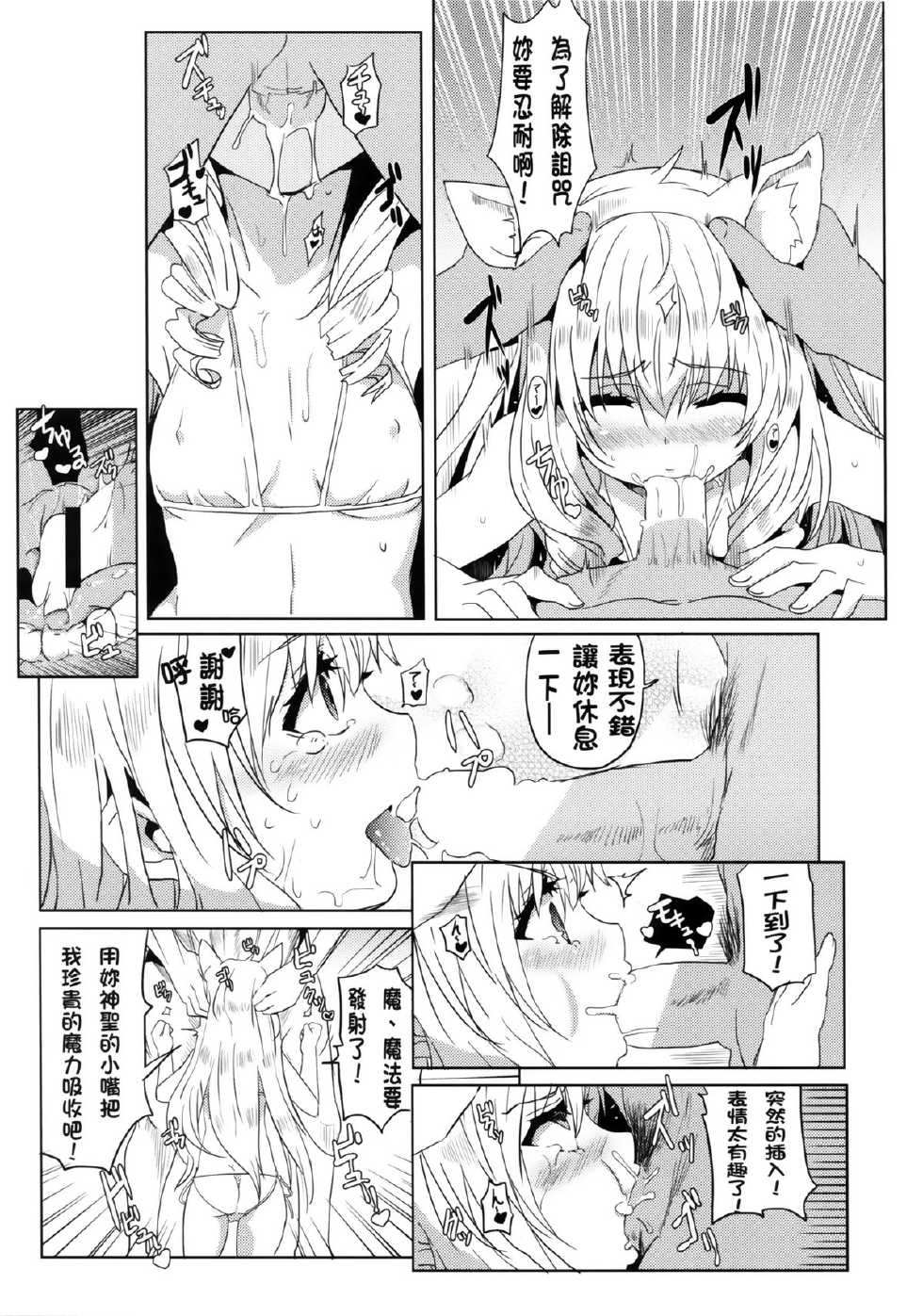 (FF25) [Nikoushikou (Nekosaki Aoi)] Amagi Miteian (Amagi Brilliant Park) [Chinese] - Page 10