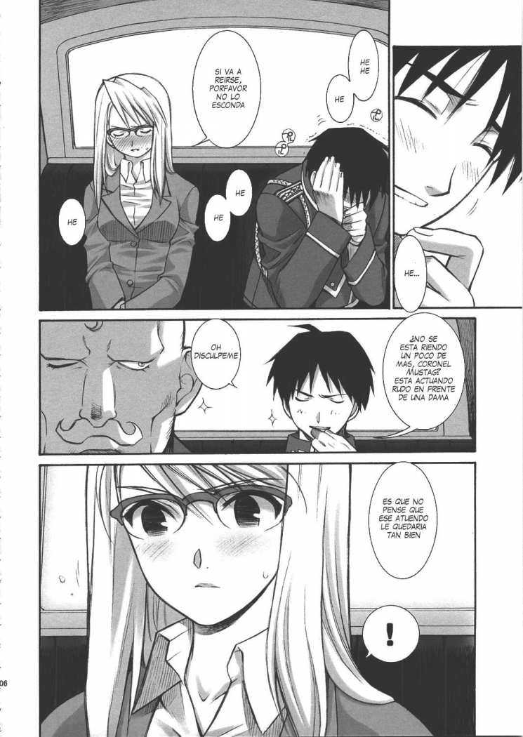 (C66) [Totsugeki Wolf (Yuuki Mitsuru)] BITTER SWEET (Fullmetal Alchemist) [Spanish] [ThanatoS184] - Page 6