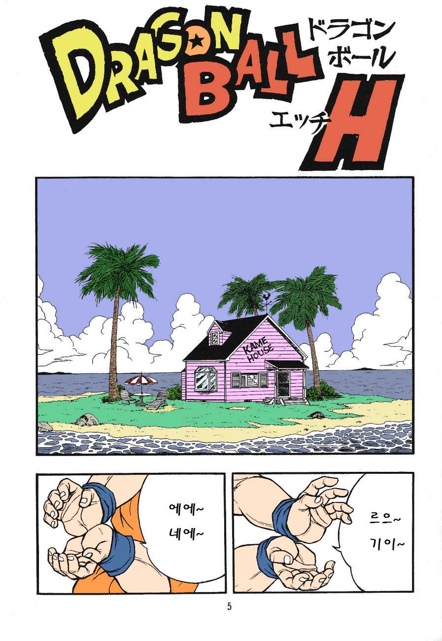 (C71) [Rehabilitation (Garland)] DragonBall H Maki San (Dragon Ball Z) [Korean] [어느 유게이] [Colorized] - Page 3