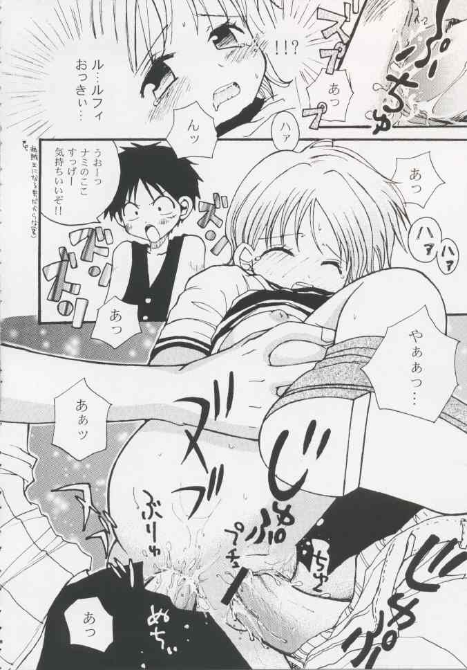 [73feti (Hinoe Nami)] Gamble Piece (One Piece) - Page 14