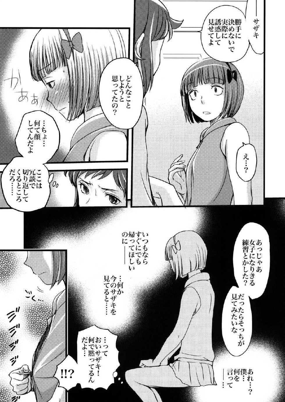 (CCOsaka97) [Shamontei (Amane Shirou)] Sei Senyou Ryoujoku-gata Sazaki (Gundam Build Fighters) - Page 6