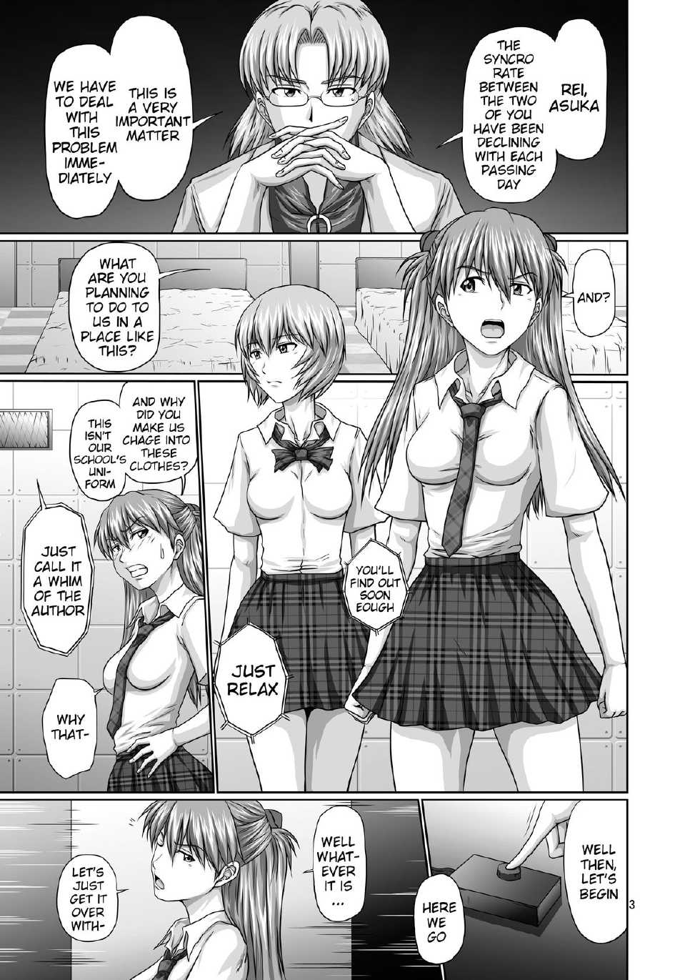 [Toyatei (Toyama Kousei)] Seiteki Yokkyuu Hokan Keikaku | Sexual Desire Capture Plan (Neon Genesis Evangelion) [English] [doujin-moe.us] [Digital] - Page 2