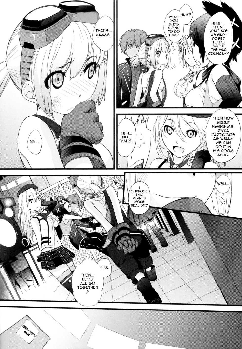 (C87) [Yokoshimanchi. (Ash Yokoshima)] Nankuru Z (God Eater) [English] [doujin-moe.us] - Page 7