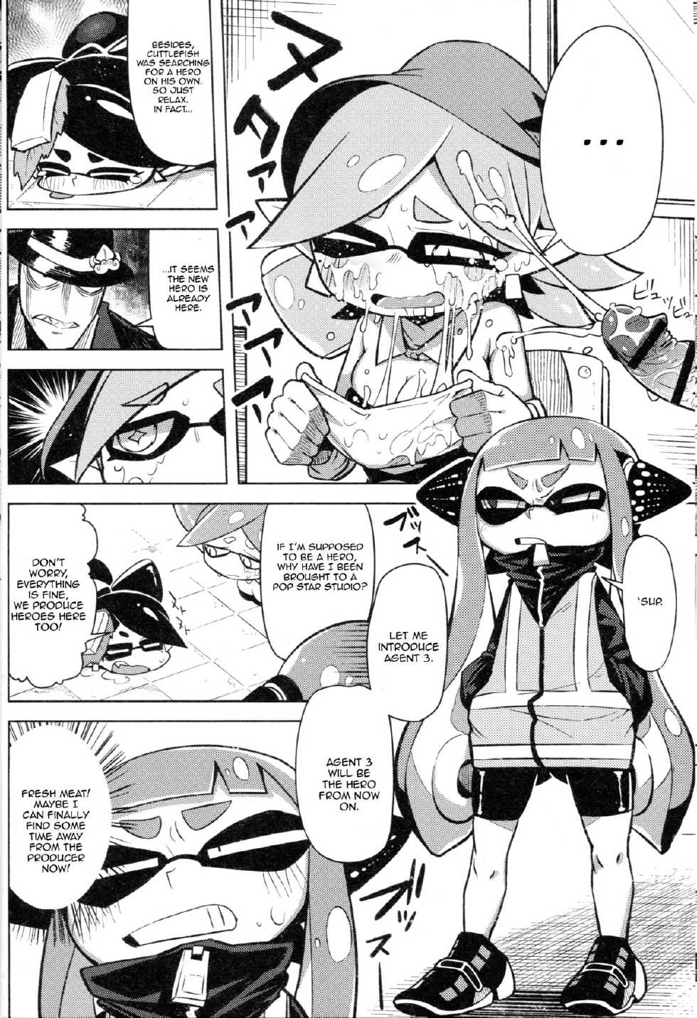 (C88) [Sakurai Dai Energy (Sakurai Energy)] Hero Kikiippatsu | The Hero's Critical Moment (Splatoon) [English] {thetsuuyaku} - Page 6