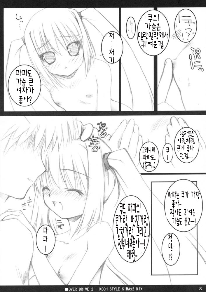 (C69) [MINT BLUE (MOYURU/n)] OVER DRIVE 2 KOOH STYLE SIMAx2 MIX (Sukatto Golf Pangya) [Korean] [모에칸] - Page 7