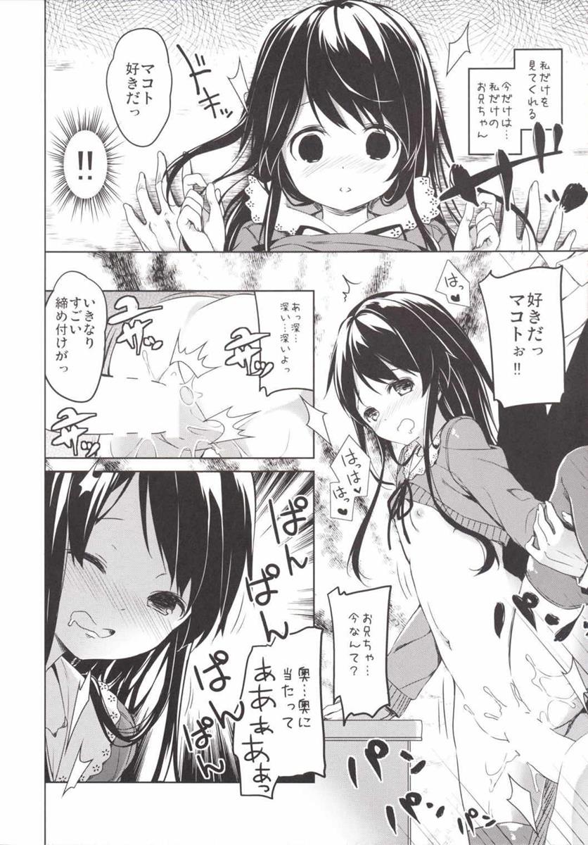 (COMIC1☆9) [Kaname (Siina Yuuki)] Tamasaka-san-chi no Onii-san (Tokyo 7th Sisters) - Page 14