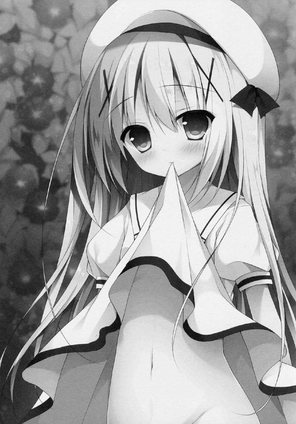 (C88) [Public bath (Izumi Yuhina)] Himitsu no Natsuyasumi (Gochuumon wa Usagi desu ka?) - Page 2