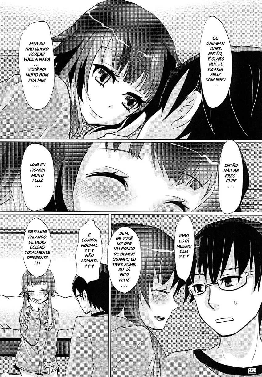 [P-ME (Sakai Ringo)] Aruhi Onaka o Sukaseta Shounen Yousei Sylphie o Hirottara [Portuguese-BR] [LIANEF] [Digital] - Page 21