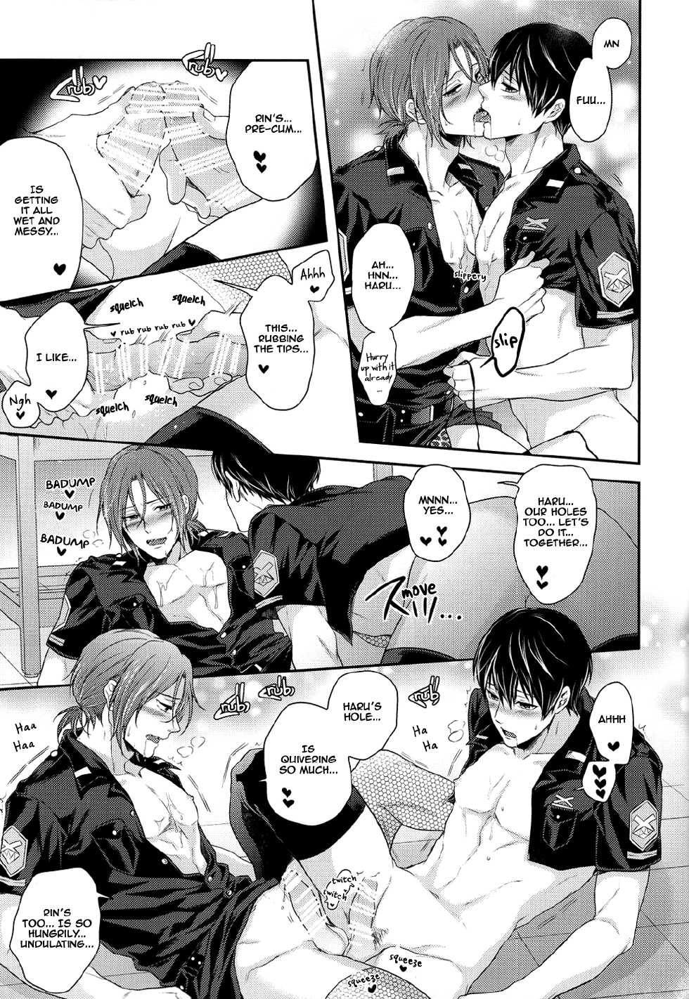 (SPARK9) [Karaage of the Year (Karaage Muchio)] Poli Yuri | Police Yuri (Free!) [English] {sirvorn} - Page 6