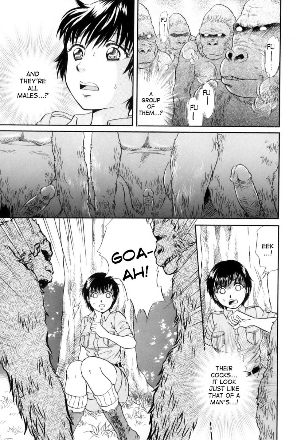 [Tsukimori Masato] Gin no Se ~Silverback~ (Kemono for ESSENTIAL 8) [English] [desudesu] - Page 7