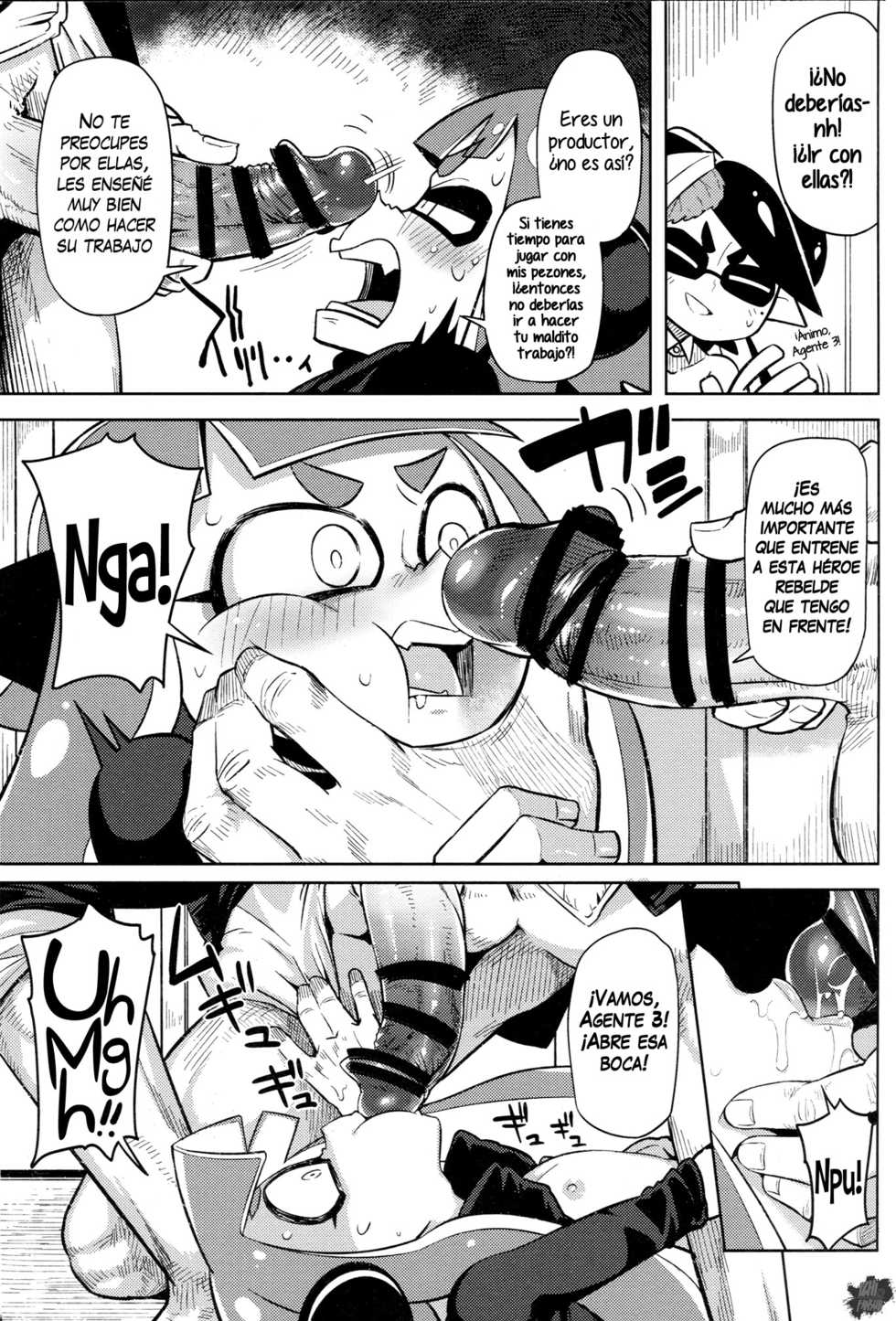 (C88) [Sakurai Dai Energy (Sakurai Energy)] Hero Kikiippatsu | Héroe por los Pelos (Splatoon) [Spanish] [InF] - Page 11
