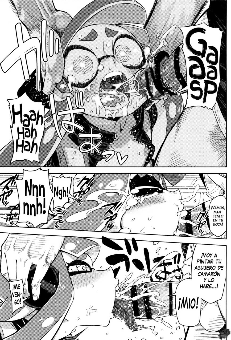 (C88) [Sakurai Dai Energy (Sakurai Energy)] Hero Kikiippatsu | Héroe por los Pelos (Splatoon) [Spanish] [InF] - Page 13