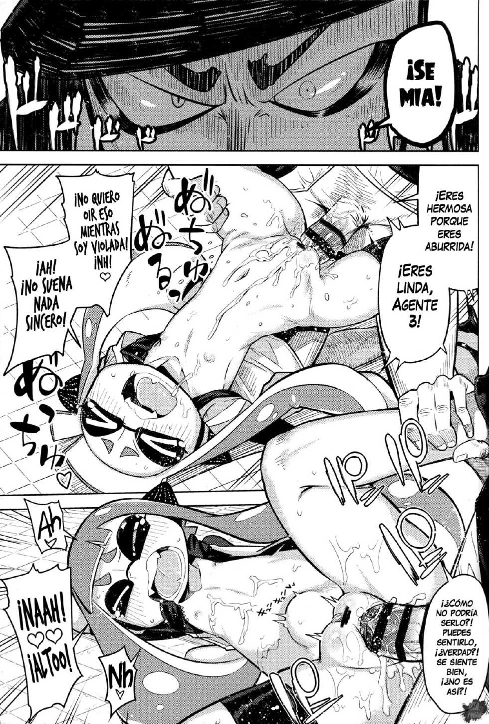 (C88) [Sakurai Dai Energy (Sakurai Energy)] Hero Kikiippatsu | Héroe por los Pelos (Splatoon) [Spanish] [InF] - Page 17