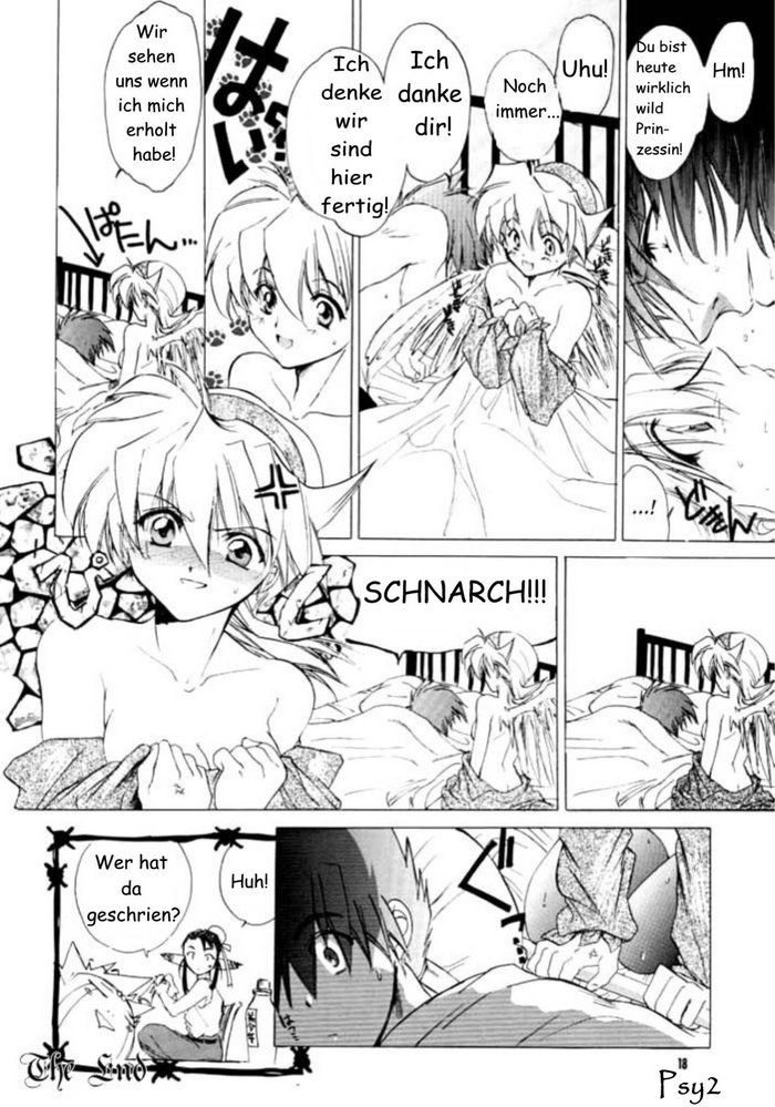 (CR28) [Toko-ya (Kitoen)] Waga wa Kurashi, Saredo Uruwashi 2 (Breath Of Fire IV) [German] [Psy2] - Page 18