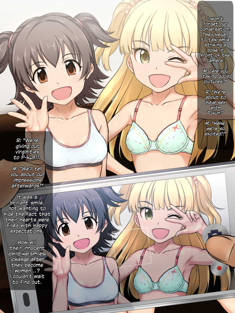 [Miyuuhodoh (myu-po)] Jougasaki Rika to Akagi Miria no Ninshin Shussan (THE IDOLM@STER CINDERELLA GIRLS) [English] [N04H] - Page 5