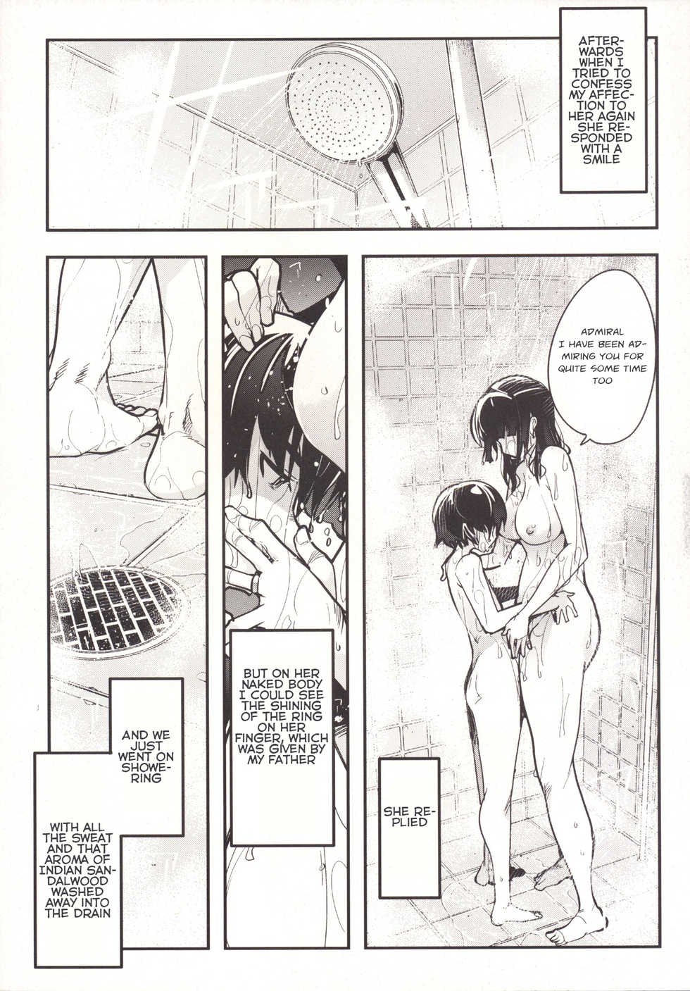 [Bronco Hitoritabi (Uchi-Uchi Keyaki)] Ishin Denshin Myoukou-san no Koibito | From Heart to Heart - Myoukou san's Love (Kantai Collection -KanColle-) [English] [Bigbigfool] [Digital] [Incomplete] - Page 20