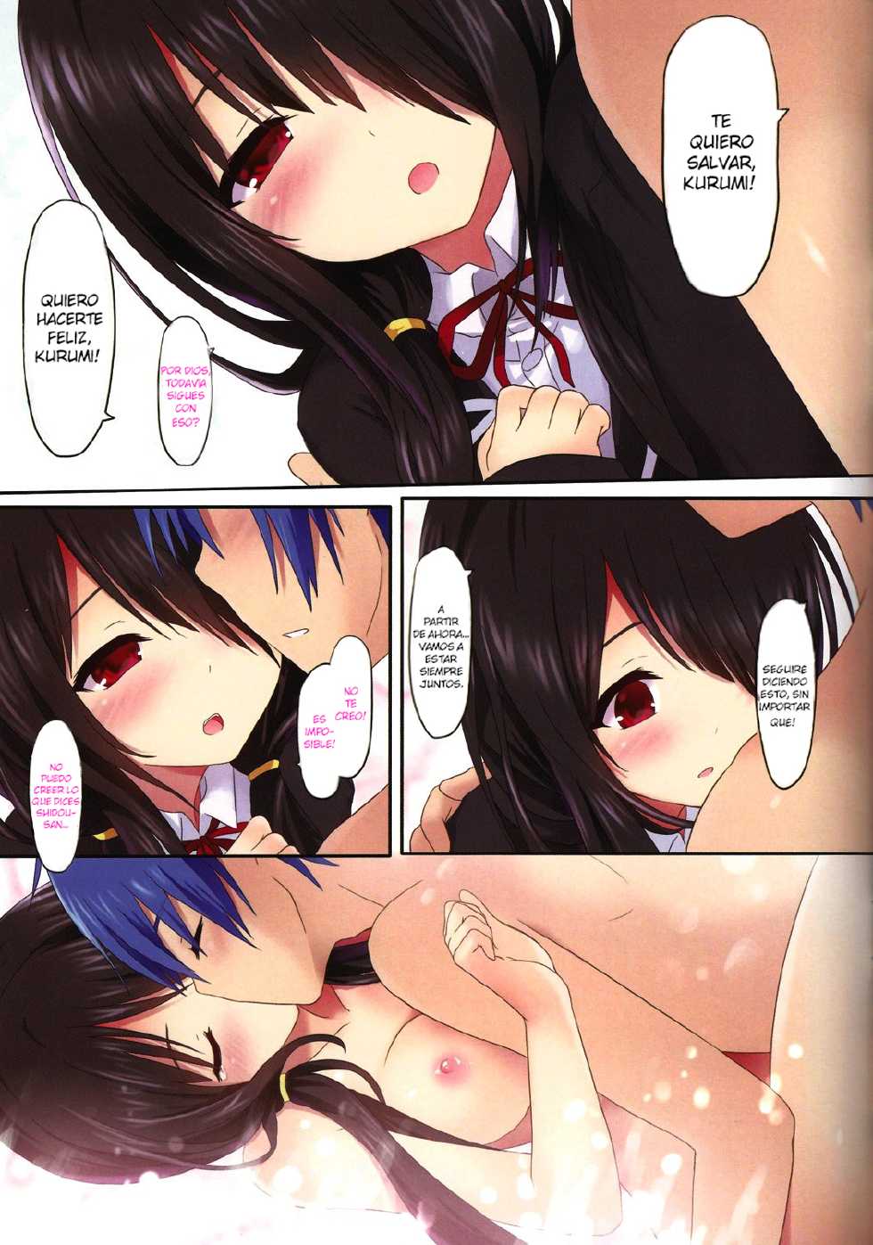 (C84) [DenMoe (Cait)] Kyousou Sanjuukyoku (Date A Live) [Spanish] =SDnF= [Decensored] - Page 20