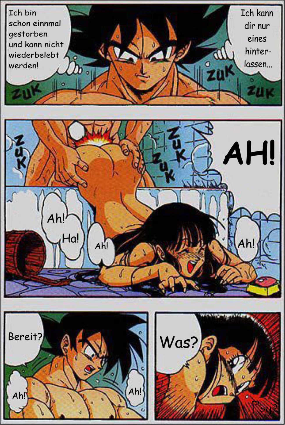 [Tarako Koubou (Takuma Tomomasa)] D Box Vol. 1 (Dragon Ball) [German] [Incomplete] [Colorized] - Page 4