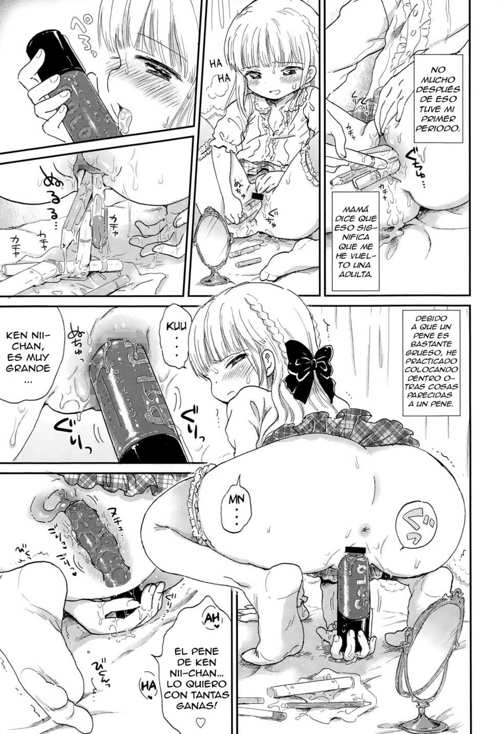 [Ogawa Hidari] Ikenai Koto. | Naughty Things (COMIC LO 2015-02) [Spanish] {NovaScans} - Page 9