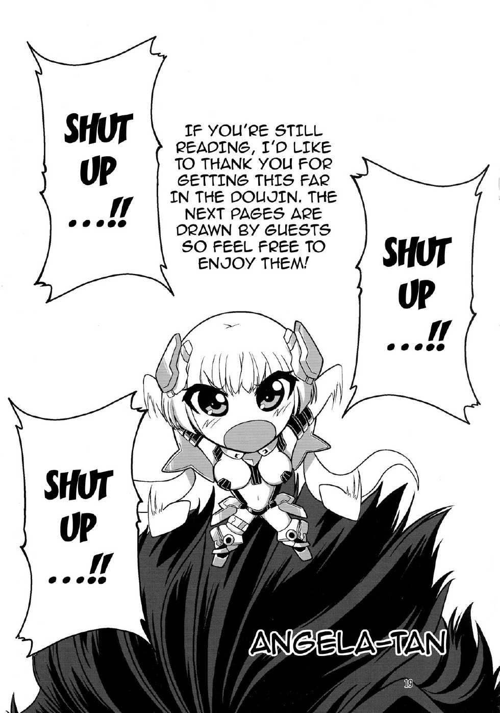 (COMIC1☆9) [Genei Teito (C.R, Chouzetsu Yarou, Kebiishi)] OUTER HEAVEN (Rakuen Tsuihou -Expelled from Paradise-) [English] {doujin-moe.us} - Page 20